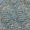 Paisley Quilting Fabric | Blue and White | 100% Cotton | 44" Wide | By the Yard