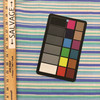 Striped Quilting Fabric | Blue / Green / White | 100% Cotton | 44" Wide | By the Yard