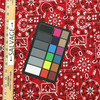 Bandana Design Quilting Fabric | Red / White / Black | 100% Cotton | 44" Wide | By the Yard