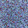 100% Cotton Quilting Fabric | Black Purple Blue Floral  | 44" Wide | By The Yard