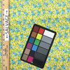 100% Cotton Quilting Fabric | Yellow Blue Green Floral  | 44" Wide | By The Yard