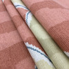 Gustavian in Prairie | Diamond Geometric in Salmon and Khaki | Upholstery / Drapery Fabric | Robert Allen | 54" Wide | By the Yard