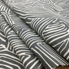 Doba in Charcoal | Abstract in Grey and White | Upholstery / Drapery Fabric | Robert Allen | 54" Wide | By the Yard
