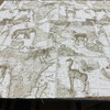 African Map / Animals in Brown on Natural Beige | Home Decor Fabric | Richloom | 54" Wide | By the Yard