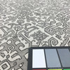 Zaire in Gunmetal | Aztec Design in Grey / Beige | Upholstery / Drapery Fabric | Richloom | 54" Wide | By the Yard