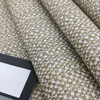Brown and White Textured Weave | Upholstery Fabric | 54" Wide | By the Yard