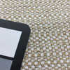 Brown and White Textured Weave | Upholstery Fabric | 54" Wide | By the Yard