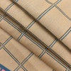 Reversible Grid in Orange and Brown | Indoor / Outdoor Fabric | Upholstery / Drapery | 54 Wide | By the Yard