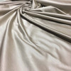 6.25 Yard Piece of Taupe Satin Curtain Fabric Textured Designer Drapery 54W Silvery Tan
