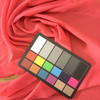 Salmon Red Sheer Crepe Chiffon Fabric | Special Occasion Apparel | By The Yard | 45 Inch Wide
