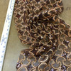 Brown/Tan Metallic Sequin Mesh Fabric | Special Occasion or Costume | By The Yard | 44/45 Inch Wide