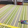 Vera Cruz By Tommy Bahama Green Stripe Printed Drapery And Upholstery Fabric