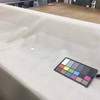 Taupe Faux Twill Textured Stretch Vinyl Upholstery Fabric By The Yard 54"W
