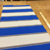 Vintage Stripes in Royal Blue / Taupe / Navy | Outdoor Awning / Marine Fabric | Sunbrella-like | 46" Wide | By the Yard | Waterproof
