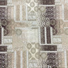 Gold Tan Brown Persian Multi Print Heavyweight Upholstery Fabric | Slipcovers | By The Yard | 54 Inch Wide