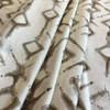 2.75 Yard Piece of Shibori Diamonds Beige / Taupe | Premier Prints | Home Decor Fabric | 54 Wide