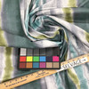 Stream in Nautical | Watercolor Stripes in Teal / Green / Grey | Upholstery / Drapery Fabric | Braemore | 54" Wide | By the Yard