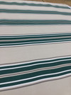 Beige/ Forest Green /Khaki Stripe | 46 inch | Awning and Marine Weight Fabric | Outdoor Coverings | By The Yard