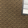 Maze Geometric in Brown | Upholstery / Drapery Fabric | 54" Wide | By the Yard