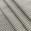 Brown and Beige Micro Check | Home Decor / Drapery Fabric | 54" Wide | By the Yard