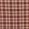 Traditional Plaid in Burgundy and White | Home Decor / Drapery Fabric | 54" Wide | By the Yard