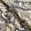 Traditional Damask in Brown / Tan | Linen Like Fabric | Home Decor / Drapery | 54" Wide | By the Yard