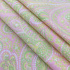 Paisley in Pink / Green / Yellow | Home Decor / Drapery Fabric | 54" Wide | By the Yard