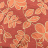 Modern Floral in Red / Orange / Bronze | Upholstery / Drapery Fabric | 54" Wide | By the Yard