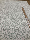 Mint Green and White Floral | Upholstery / Drapery Fabric | 54" Wide | By the Yard