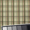 4 Yard Piece of Hadley Plaid Custard Drapery & Curtain Fabric By The Yard