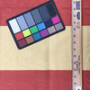 Moire Wide Stripes in Red and Yellow | Home Decor / Drapery Fabric | P/Kaufmann | 54" Wide | By the Yard