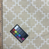 Aztec Geo in Two Toned Beige | Home Decor / Drapery Fabric | 54" Wide | By the Yard