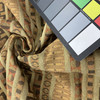 Decorative Stripes in Tan / Brown / Orange | Upholstery Fabric | 54" Wide | By the Yard