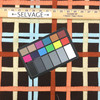 "Spiroplaid" Premier Prints | Drawn Plaid in Black / Red / Blue | Home Decor / Drapery Fabric | 54" Wide | By the Yard