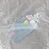 Swirling Leaves Embroidery in Ivory | Sheer Drapery / Apparel Fabric | 98" Wide | By the Yard