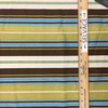 "Terrace" Premier Prints | Stripes in Blue / Green / Brown | Home Decor / Drapery Fabric | 54" Wide | By the Yard