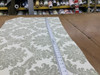 Taupe/Ivory Natural Large Damask Home Decor Fabric | Reversible | Upholstery | Drapery | Slipcover | By The Yard | 54 inch wide