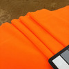 Safety Orange Solid Polar Fleece Fabric | 100 Polyester | 58/60 inch Wide | By The Yard