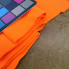 Safety Orange Solid Polar Fleece Fabric | 100 Polyester | 58/60 inch Wide | By The Yard