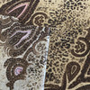Brown/Tan/Pink Leopard Spade | Lightweight Jersey Mesh Knit Fabric | Clothing and Apparel | By The Yard | 45 Inch Wide