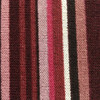 Burgundy/Rose/ Magenta Horizontal Stripe | Lightweight Sweater Knit Fabric | Clothing and Apparel | By The Yard