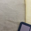 Golden Yellow Sheer Voile Drapery Fabric | Lightweight polyester | Drapery| Linings | By the Yard | 60 inch Wide