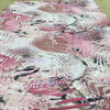 Rose Pink and Mauve Abstract Print Jersey Knit Fabric Print | Clothing and Apparel | 60 Inch Wide | By The Yard