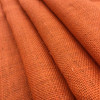 Orange Jute Fabric | Decorative Burlap |  Party Decor / Crafts | 58" Wide | By the Yard