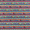 Home is Where the Heart Is Stripes | Multi Colored | Quilting Fabric | 100% Cotton | 44 wide | By the Yard