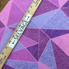 Heathered Rose Purple Patchwork Print Quilting Fabric | 100% Cotton | 44 wide | By the Yard |