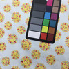 Smiling Sun in Blue / Yellow / Pink | Keep Shining Bright by Wilmington Prints | Quilting Fabric | 100% Cotton | 44 wide | By the Yard
