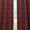 Red and Black Snowflake Sweater Knit Print | Holiday |  Quilting Fabric | 100% Cotton | 44 wide | By the Yard | 3  3260