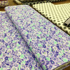Floral | Purple / Blue | Quilting Fabric | 100% Cotton | 44 wide | By the Yard