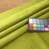 Melon in Kiwi | Solid Citron Green | Low Pile Velvet Fabric | Heavy Upholstery | 54" Wide | By the Yard